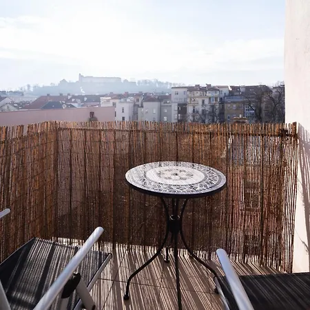 Spielberg Castle View In The Center Of * Brno